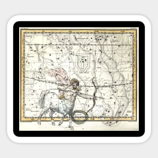 Sagittarius Constellation, Celestial Atlas - Alexander Jamieson Sticker